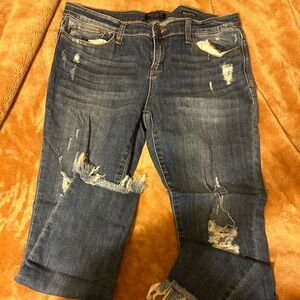 Judy blue straight fit skinny jeans